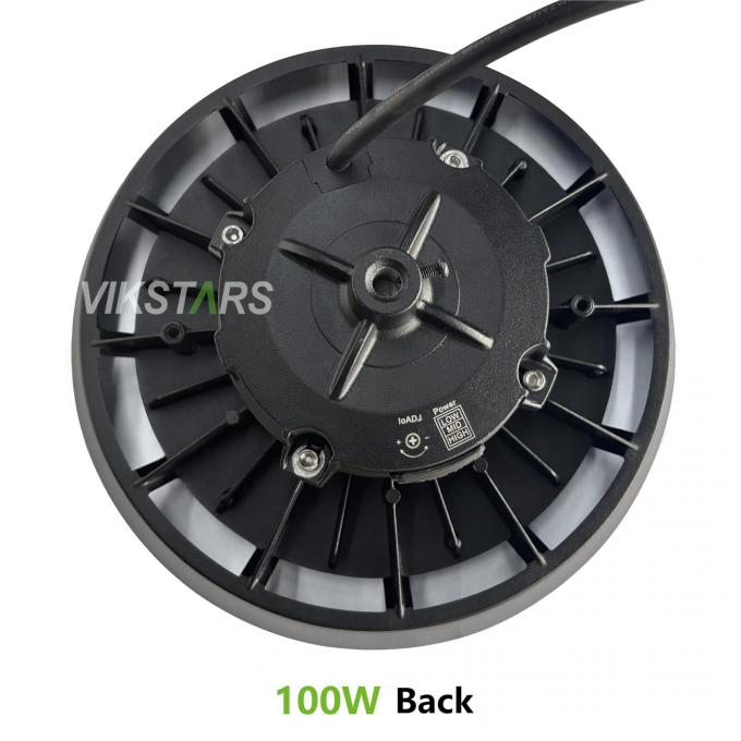 170lm/w 높은 뤼멘 UFO 하이 베이 라이트 지원 3CCT 운동 센서와 함께 창고 산업 램프 6