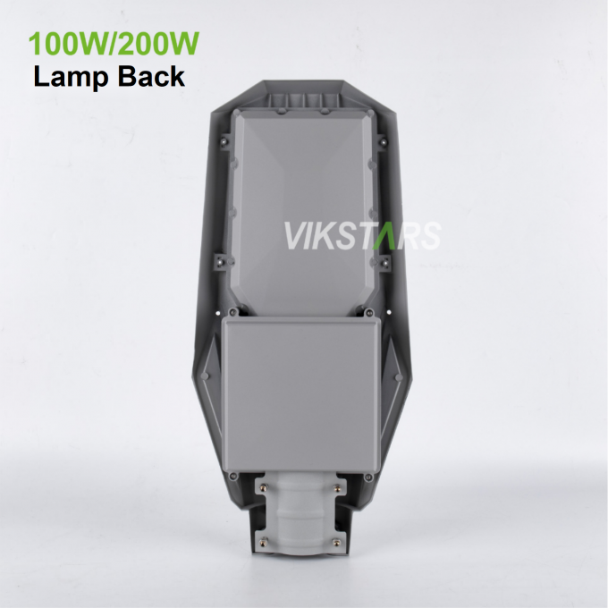 2인1 태양광 스트리트 라이트 100w 200w 300w 400w 알루미늄 클래식 디자인 뜨거운 판매 태양광 전력 램프 4