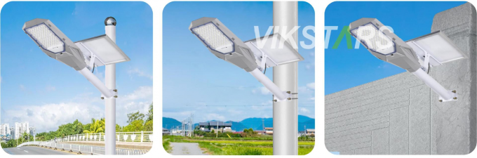 2인1 태양광 스트리트 라이트 100w 200w 300w 400w 알루미늄 클래식 디자인 뜨거운 판매 태양광 전력 램프 8