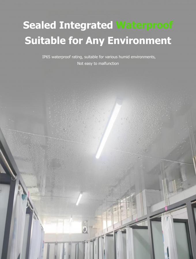 더 저렴한 가격 36W LED 선형 조명 주차 차고용 3 단속 튜브 방수 1200mm 1