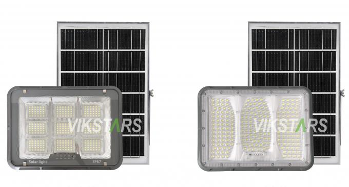 최신 태양광 정원등 100W 200W 300W 400W 야외 태양광 조명, 마당 조명용 태양광 투광등 1