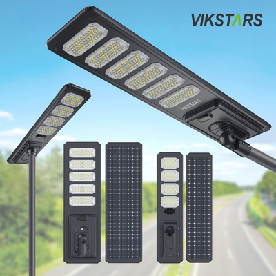 주문 새로운 100W 200W 300W 400W 500W All In One 알루미늄 태양광 거리등 온라인 제품