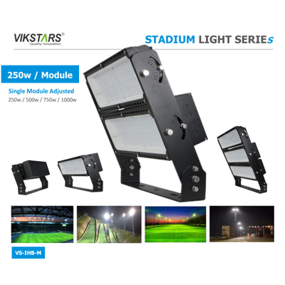6500K 조절 모듈 스포츠 필드 LED 홍수등 250w 500w 750w